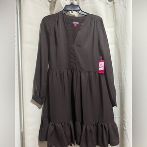 Vince Camuto Rich Brown Dress